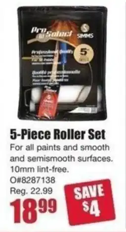 Timber Mart Roller set offer