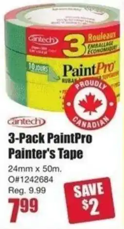 Timber Mart Paintpro painter's tape offer