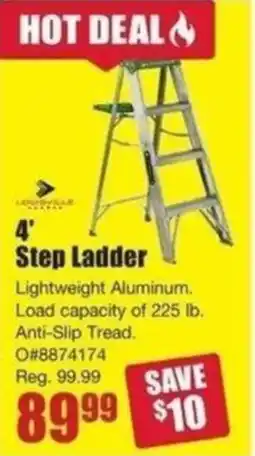 Timber Mart Step Ladder offer