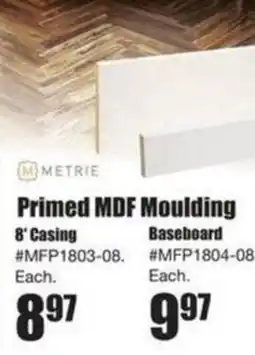 Timber Mart Primed MDF Moulding offer