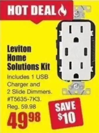 Timber Mart Leviton home solutions kit offer