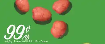 Longo's Red Potatoes offer