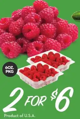 Longo's Raspberries offer