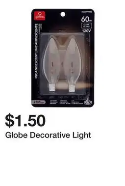 Dollarama Globe Decorative Light offer