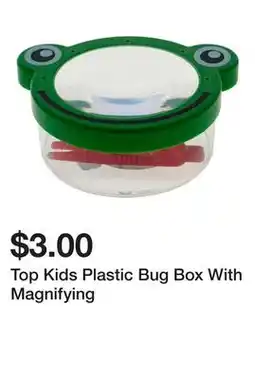 Dollarama Top Kids Plastic Bug Box With Magnifying offer