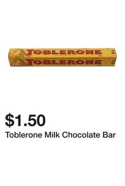 Dollarama Toblerone Milk Chocolate Bar offer