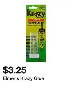 Dollarama Elmer's Krazy Glue offer