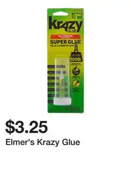 Dollarama Elmer's Krazy Glue offer