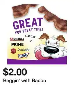 Dollarama Beggin' with Bacon offer