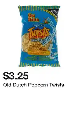 Dollarama Old Dutch Popcorn Twists offer