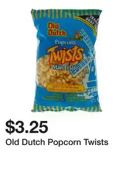 Dollarama Old Dutch Popcorn Twists offer