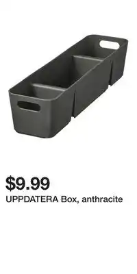 IKEA UPPDATERA Box, anthracite offer