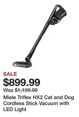 TSC Stores Miele Triflex HX2 Cat and Dog Cordless Stick Vacuum with LED Light offer