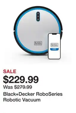 TSC Stores Black+Decker RoboSeries Robotic Vacuum offer
