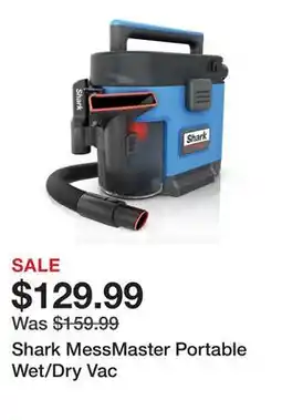 TSC Stores Shark MessMaster Portable Wet/Dry Vac offer