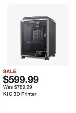 TSC Stores K1C 3D Printer offer