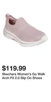 Mark's Skechers Women's Go Walk Arch Fit 2.0 Slip On Shoes offer