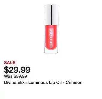 TSC Stores Divine Elixir Luminous Lip Oil - Crimson offer
