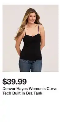 Mark's Denver Hayes Women's Curve Tech Built In Bra Tank offer