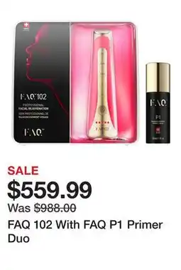 TSC Stores FAQ 102 With FAQ P1 Primer Duo offer