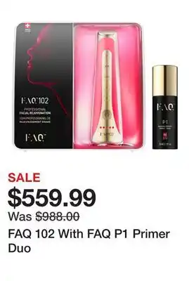 TSC Stores FAQ 102 With FAQ P1 Primer Duo offer