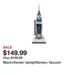 TSC Stores Black+Decker UprightSeries+ Vacuum offer