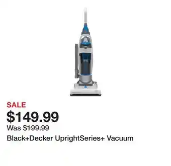 TSC Stores Black+Decker UprightSeries+ Vacuum offer