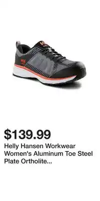 Mark's Helly Hansen Workwear Women's Aluminum Toe Steel Plate Ortholite Athletic Safety Shoes offer