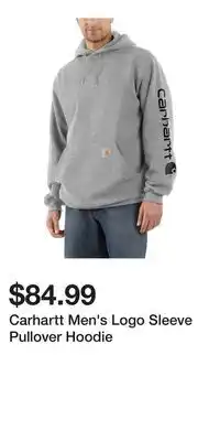 Mark's Carhartt Men's Logo Sleeve Pullover Hoodie offer