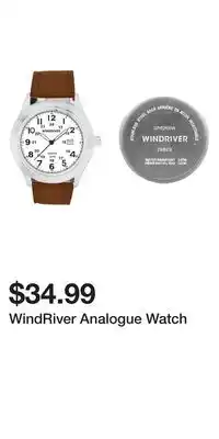 Mark's WindRiver Analogue Watch offer