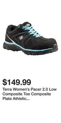 Mark's Terra Women's Pacer 2.0 Low Composite Toe Composite Plate Athletic Work Shoe offer