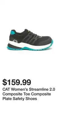 Mark's CAT Women's Streamline 2.0 Composite Toe Composite Plate Safety Shoes offer