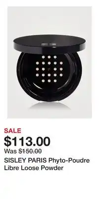 Holt Renfrew SISLEY PARIS Phyto-Poudre Libre Loose Powder offer