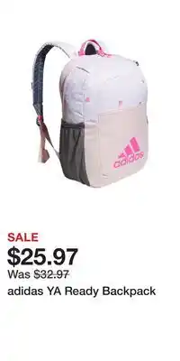 Sport Chek adidas YA Ready Backpack offer