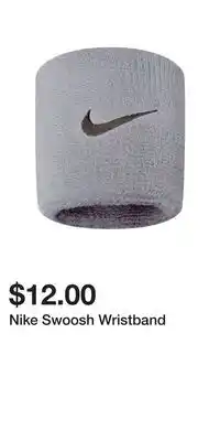 Sport Chek Nike Swoosh Wristband offer