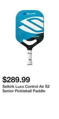 Sport Chek Selkirk Luxx Control Air S2 Senior Pickleball Paddle offer