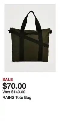Holt Renfrew RAINS Tote Bag offer