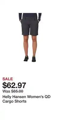 Sport Chek Helly Hansen Women's QD Cargo Shorts offer