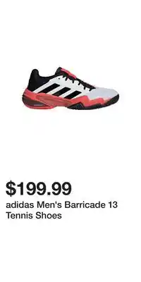 Sport Chek adidas Men's Barricade 13 Tennis Shoes offer