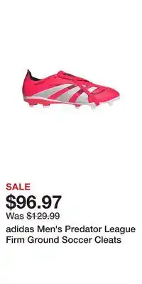 Sport Chek adidas Men's Predator League Firm Ground Soccer Cleats offer