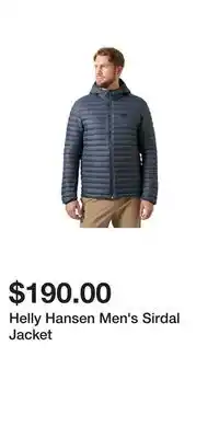 Sport Chek Helly Hansen Men's Sirdal Jacket offer