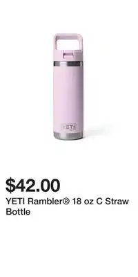 Sport Chek YETI Rambler 18 oz C Straw Bottle offer