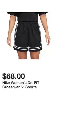 Sport Chek Nike Women's Dri-FIT Crossover 5 Shorts offer