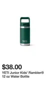 Sport Chek YETI Junior Kids' Rambler 12 oz Water Bottle offer
