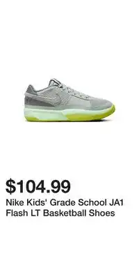Sport Chek Nike Kids' Grade School JA1 Flash LT Basketball Shoes offer