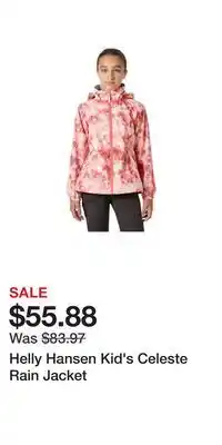 Sport Chek Helly Hansen Kid's Celeste Rain Jacket offer