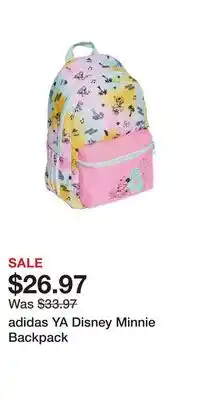 Sport Chek adidas YA Disney Minnie Backpack offer