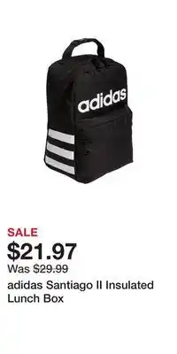 Sport Chek adidas Santiago II Insulated Lunch Box offer