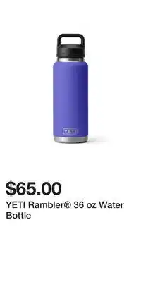 Sport Chek YETI Rambler 36 oz Water Bottle offer