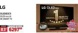 2001 Audio Video OLED83C5 OLED evo AI 4K SMART TV offer